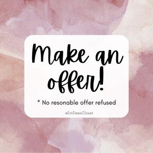 ☀️✨💫 MAKE AN OFFER ☀️✨💫